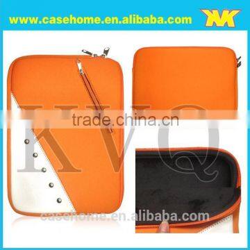 Hot selling neoprene tablet cases with zipper neoprene sleeve for tablet pc colorful 7"/8"/9"/10.1"