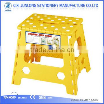 plastic middle folding step stool storage furniture