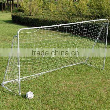 Metal frame football soccer goal with nets