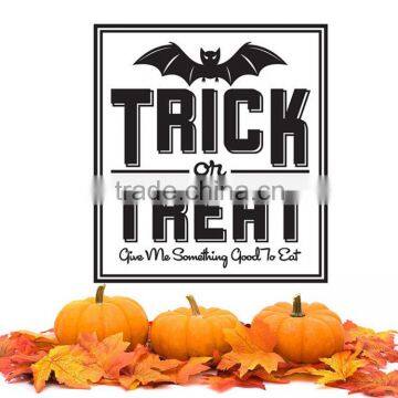 ALFOREVER Trick or Treat Wall Decal-Halloween decoration- art deco decor