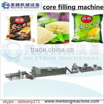 Co extrusion snacks machine/Jam Center snacks machines