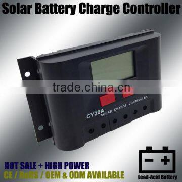 Solar Battery Controller, Battery Charging and Discharging controller 12V 24V 10A CY20A-1210