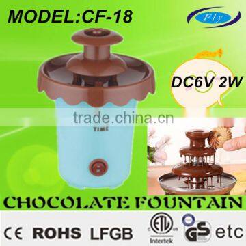 mini chocolate fountain [CF-18] CE GS ROHS