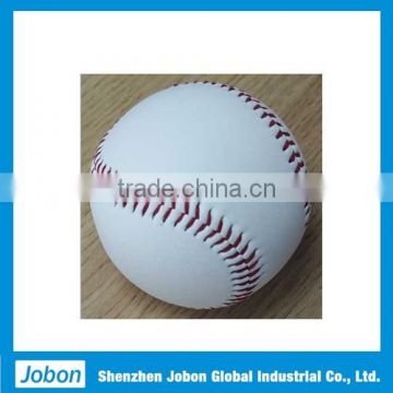 Dia 7cm Sports PVC white baseball pack with color box