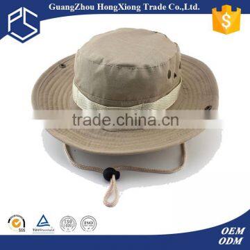 Summer Wholesale Balnk Plain Fishing Bucket Hat With String photo-4