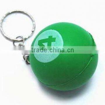 2014 small Basketball Rubber Ball Key chain