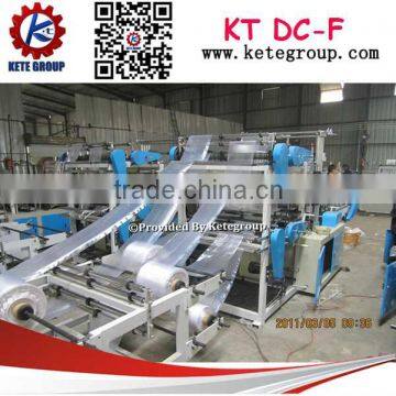 KETE The Plastic bag Automatic side sealing bag making machine