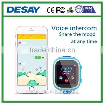 Desay Mini SOS Real-time GPS/LBS GPS Tracker Watch for Kids DS-C602 With IOS / Android APP photo-4