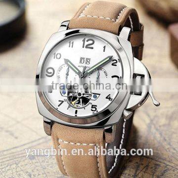 mechanical watch 2015 stainless steel luxury watch mens