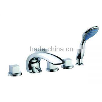 water saving 5 holes bathtub shower faucet/mixer