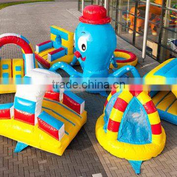 Funny Adult Inflatable Obstacle Course Inflatable Octopus Playground for Sale photo-6