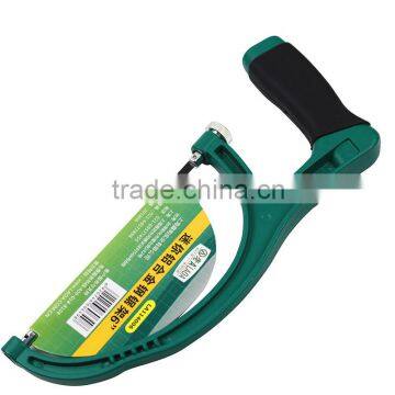 LAOA Hacksaw Mini Aluminum Alloy Steel Frame Double Metal Saw Hand Saw photo-5