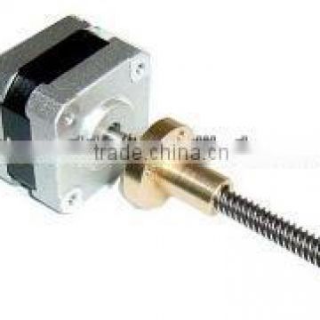 42mm hybrid nema 17 linear stepper motor; lead screw motor, linear actuator motor