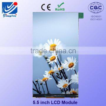 5.5" ips type custom lcd display panel with high resolution HD