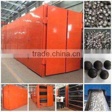 High moisture removing coal briquettes belt dryer sysytem