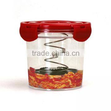 ABS+PS+S/S 13*12 Magic kitchenware kimchi crock pot/korea kimchi pot/seal pot