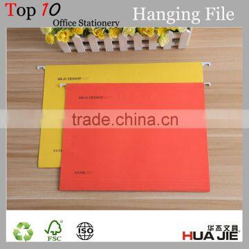 Plastic A4 FC suspension files with index tabs paper hanging file folder