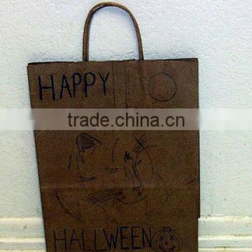 Halloween paper bag