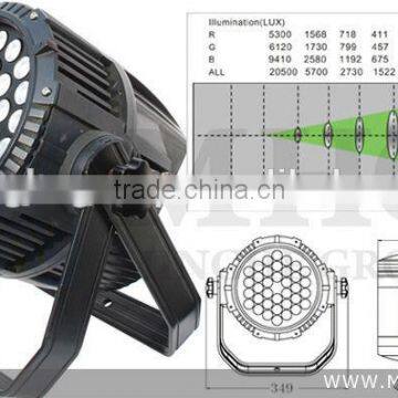 high quality led par 64 36 x 3w