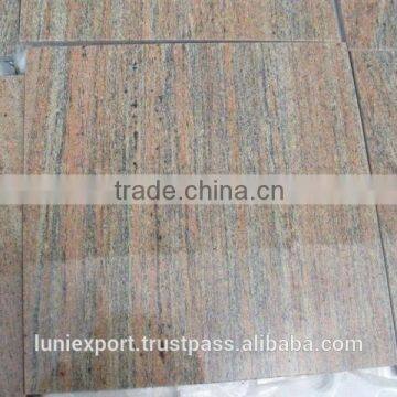 Raw silk pink granite from india