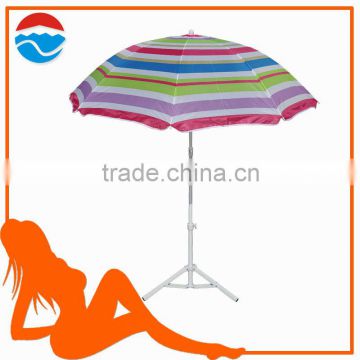 170CM*8K color bar portable beach umbrellas sea