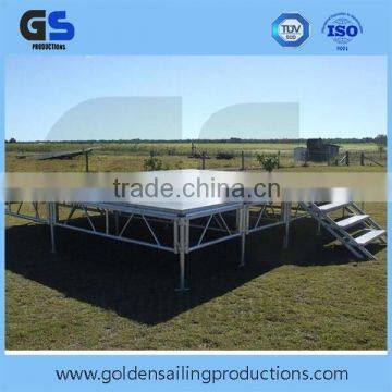 Outdoor adjustable Aluminum Stage for events                        
                                                Quality Choice