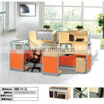 Eco-friendly office desk for 2 people HM-12-3