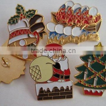 Christmas lapel pins