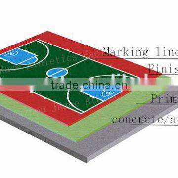 colorful grandstand flooring material