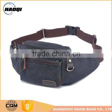 2016 leisure hot sale waist bag canvas for running