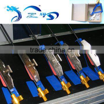 High quality durable machine archery accessories for sticking arrow feathers silver fletching jig