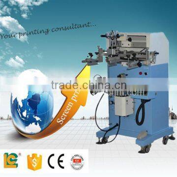 LC-PA-400E rotary screen printing machine for plastic shampoo bottle cream bottle