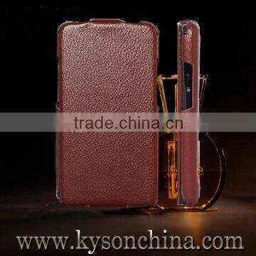 Red lichi genuine leather phone case for Samsung Galaxy S3