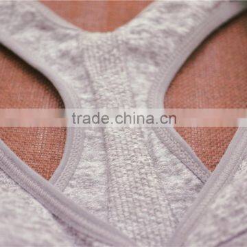 Crop Tops Wholesale Women Sport Yoga Top Seamless Bra Underwear photo-2