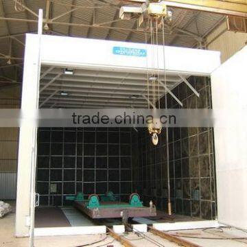 Q26 Series Bead Blasting Room, Sand Blasting Cabinet with Automatic Recycle System