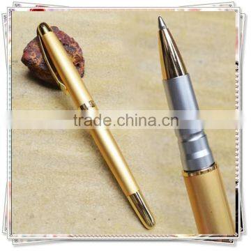 JH-602 Jinhao 602 Gold Metal Ball Pen, High-grade Ballpoint Pen for Gift