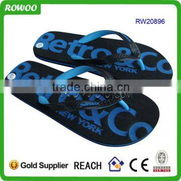 Unique Men Customized Eva Footwear Design Slipper,Customized Logo Beach Slipper photo-5