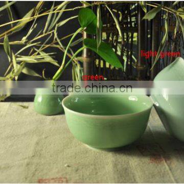 High-end Celadon Bowls Plum Green Of The Atmosphere YS-001 photo-5