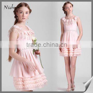 2015 Fashionable Design Finery Dresses Made in China