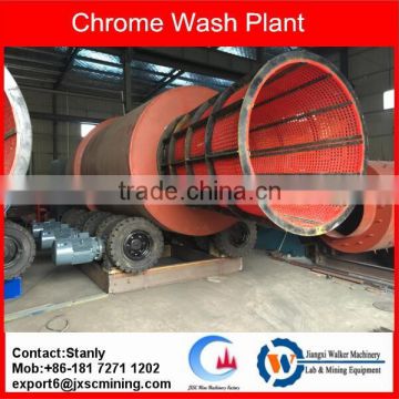 JXSC Placer Gold Trommel Screen Wash Plant