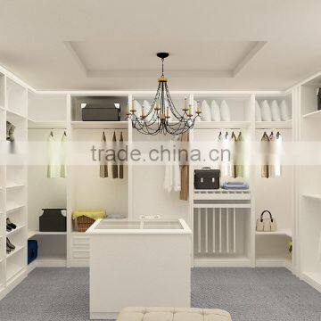 2016 New Design European Style Matte Lacquer Walk-in Closet
