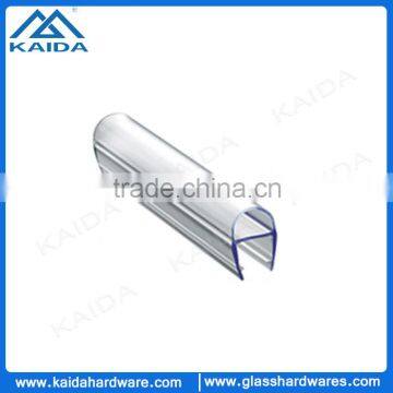 Shower enclosure waterproof seal strip for glass