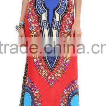 Oem Service China Supplier Ladies Dress/fashion Design Women Dashiki Dress/africa Printed Long Dress Quality Choice photo-6