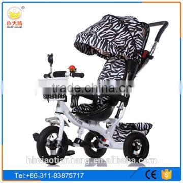 Kids lexus Metal Frame Tricycles for Children with trailer