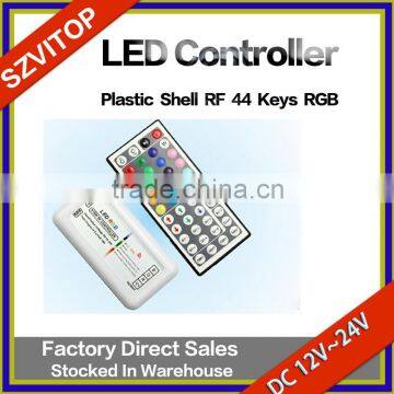 LED Light Strip Remote Controller Plastic Case/Shell Redio Frequency 44Keys DC12V,24V JM-QC51