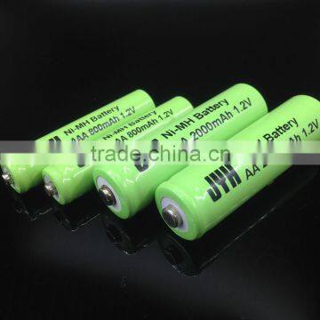 NIMH AA 2/3AA 600MAH 1.2V RECHARGEABLE BATTERY