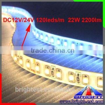 24V Custom 120leds High Brightness LED Strip,DC12V Flexible SMD 2835 Led Strip Pink Color 120LEDs/m With CE,Rohs photo-2