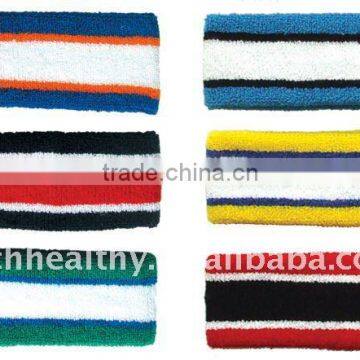 Wholesale Cotton sports headbands sweatbands