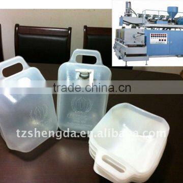 plastic blowing machine for PE foldable cubitainer