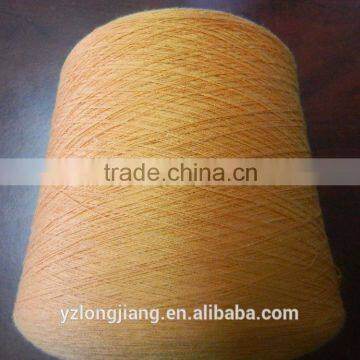 100% Recycled Polyester Spun yarn manufacturers 20S-30S